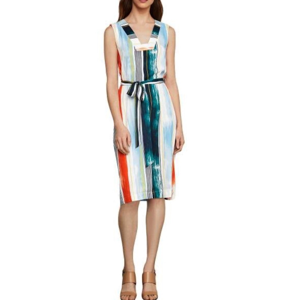BCBG MAXAZRIA Maxi Dress with Belt Size M